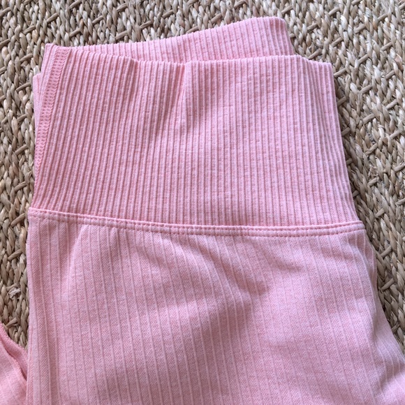 PHIT athletics / peach ribbed seamless leggings - new - Picture 4 of 7